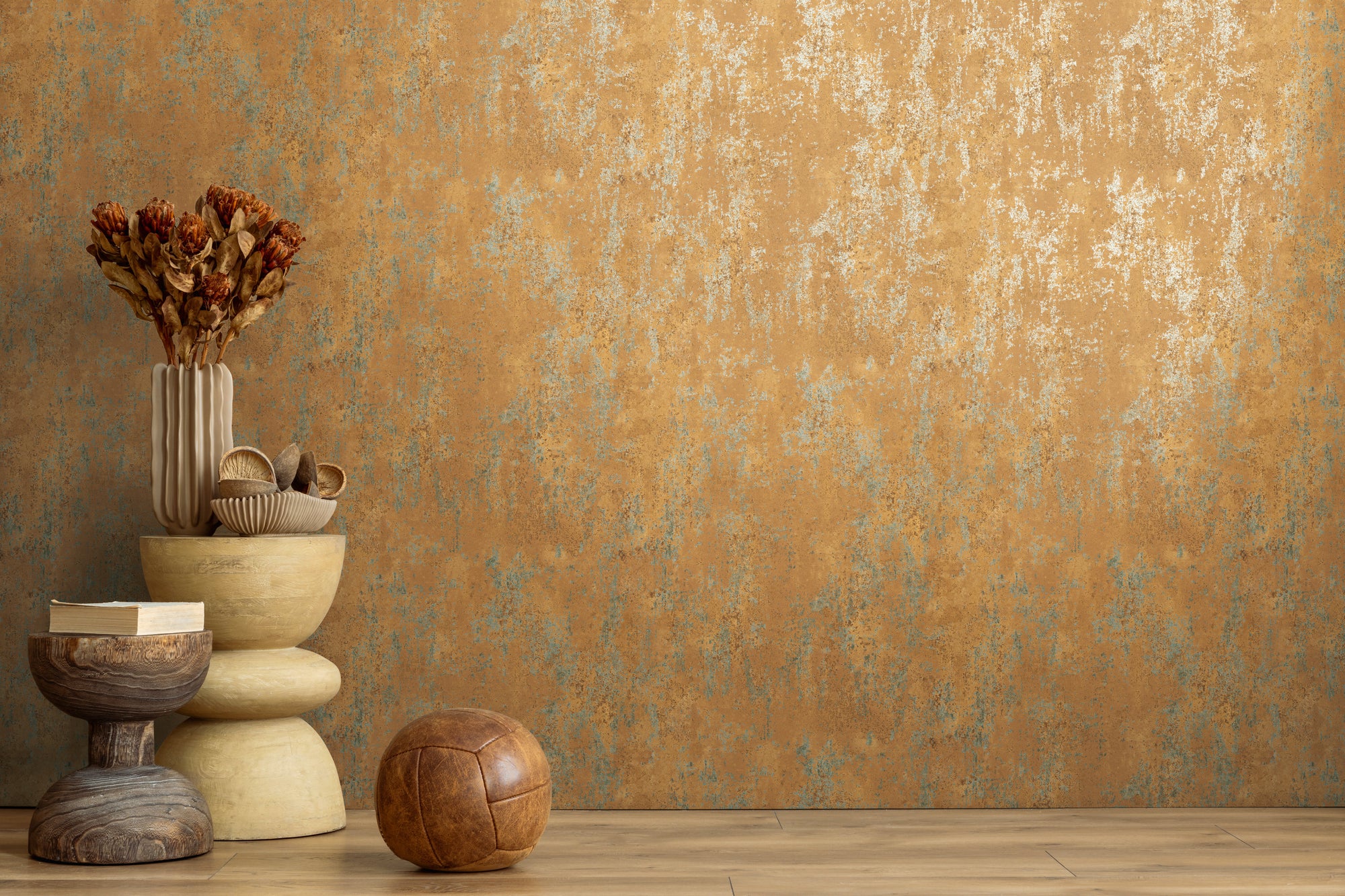 Hochwertige  Tapete aus der Kollektion Metropolitan Stories Hot Spots in Braun