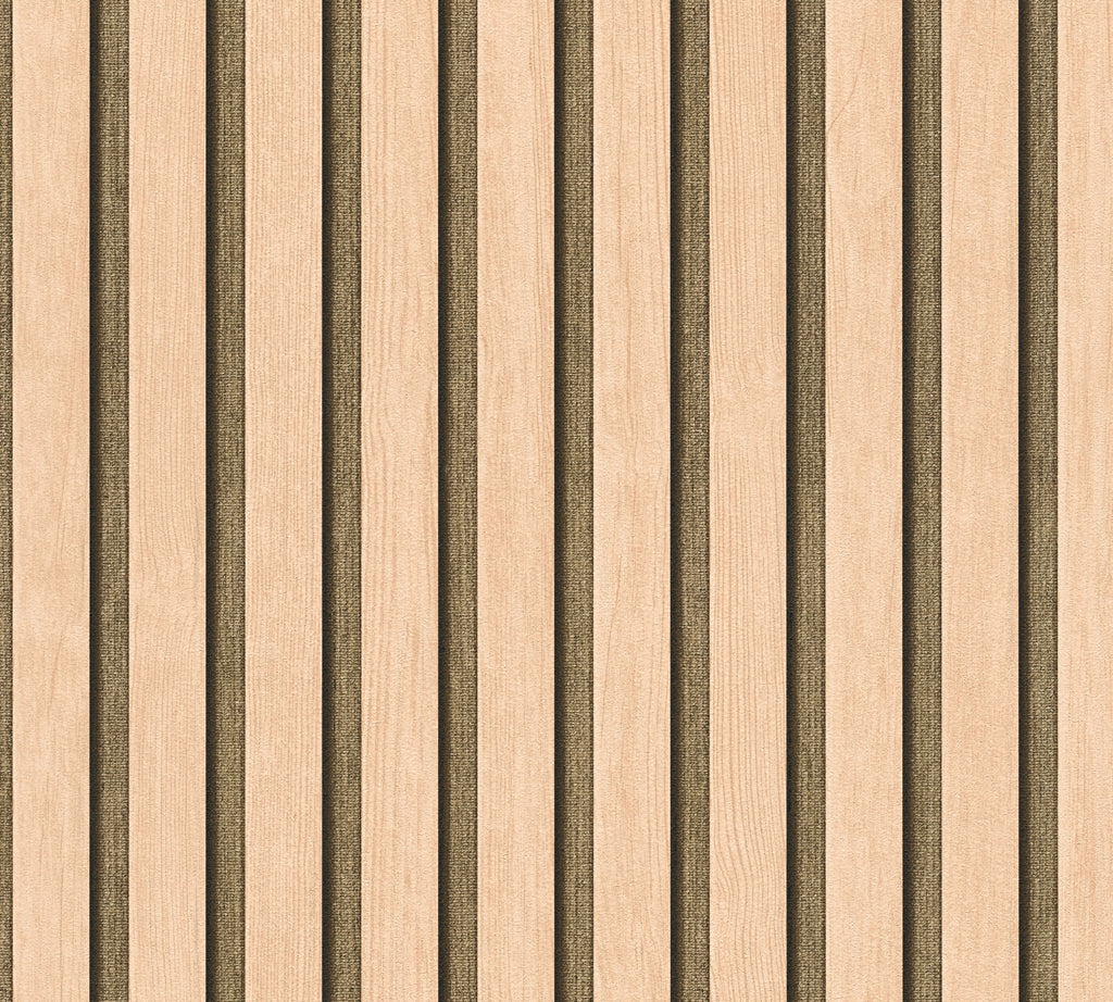 Hochwertige Tapete aus der Kollektion Hygge III in Braun