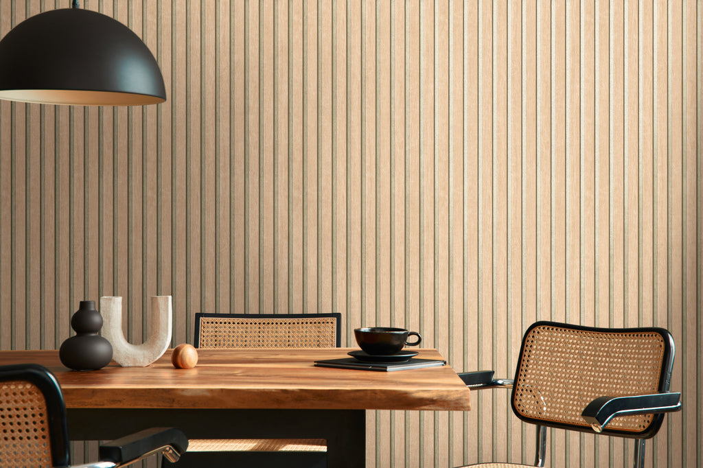 Hochwertige Tapete aus der Kollektion Hygge III in Braun