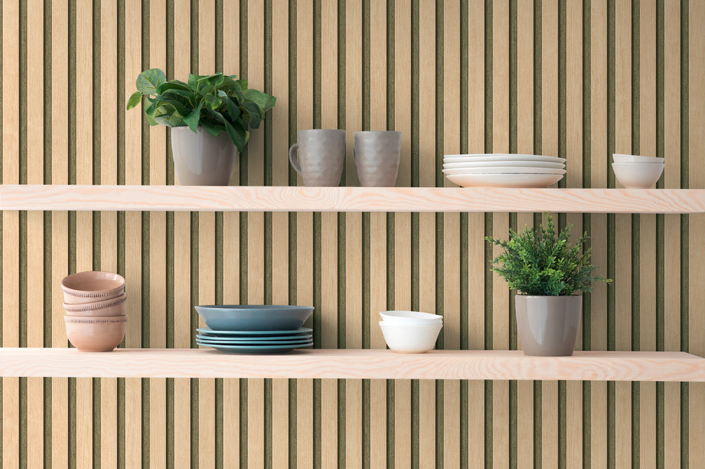 Hochwertige Tapete aus der Kollektion Hygge III in Braun