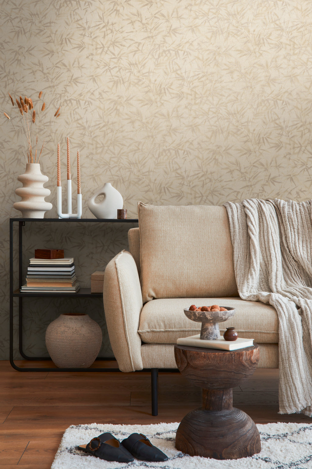 Hochwertige Tapete aus der Kollektion History of Art 2 in Beige