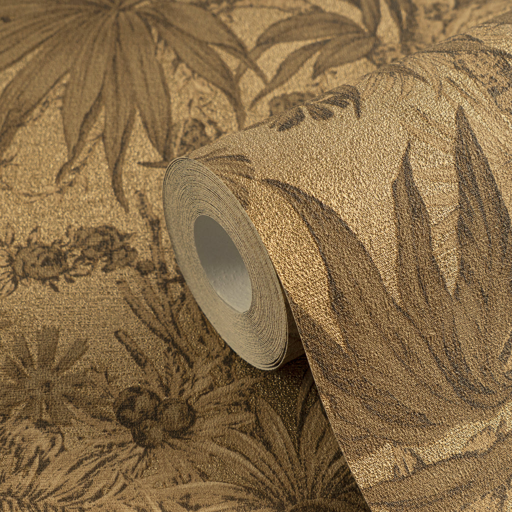 Hochwertige Tapete aus der Kollektion History of Art 2 in Braun