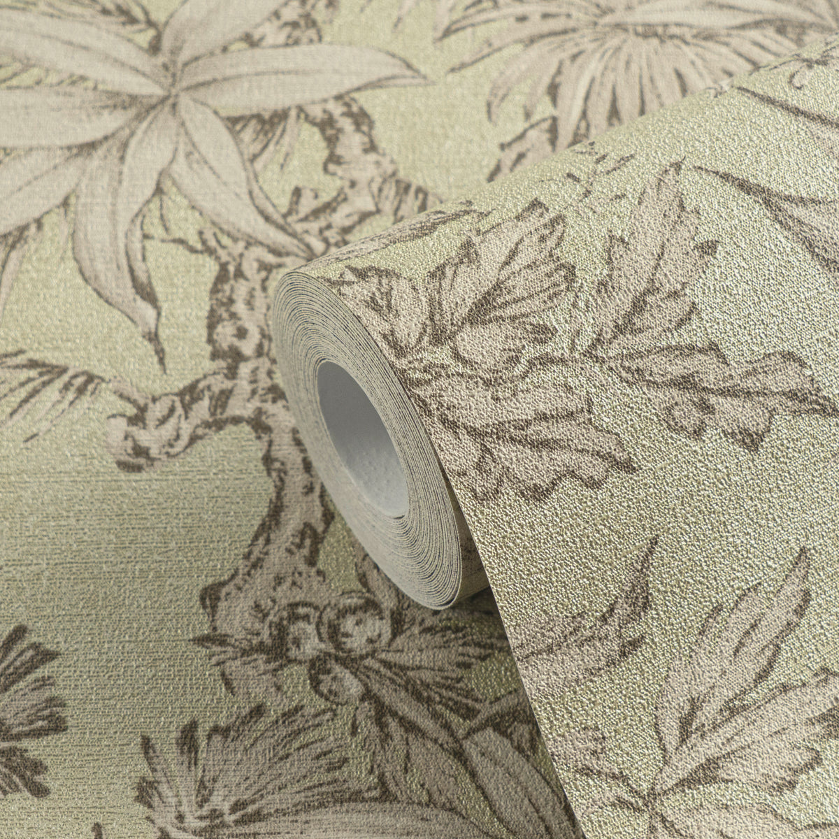 Papel pintado de alta calidad de la colección Historia del Arte 2 en color gris. 