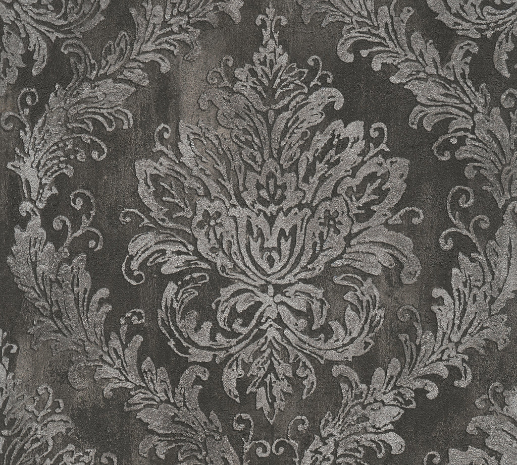 Hochwertige Tapete aus der Kollektion History of Art 2 in Grau