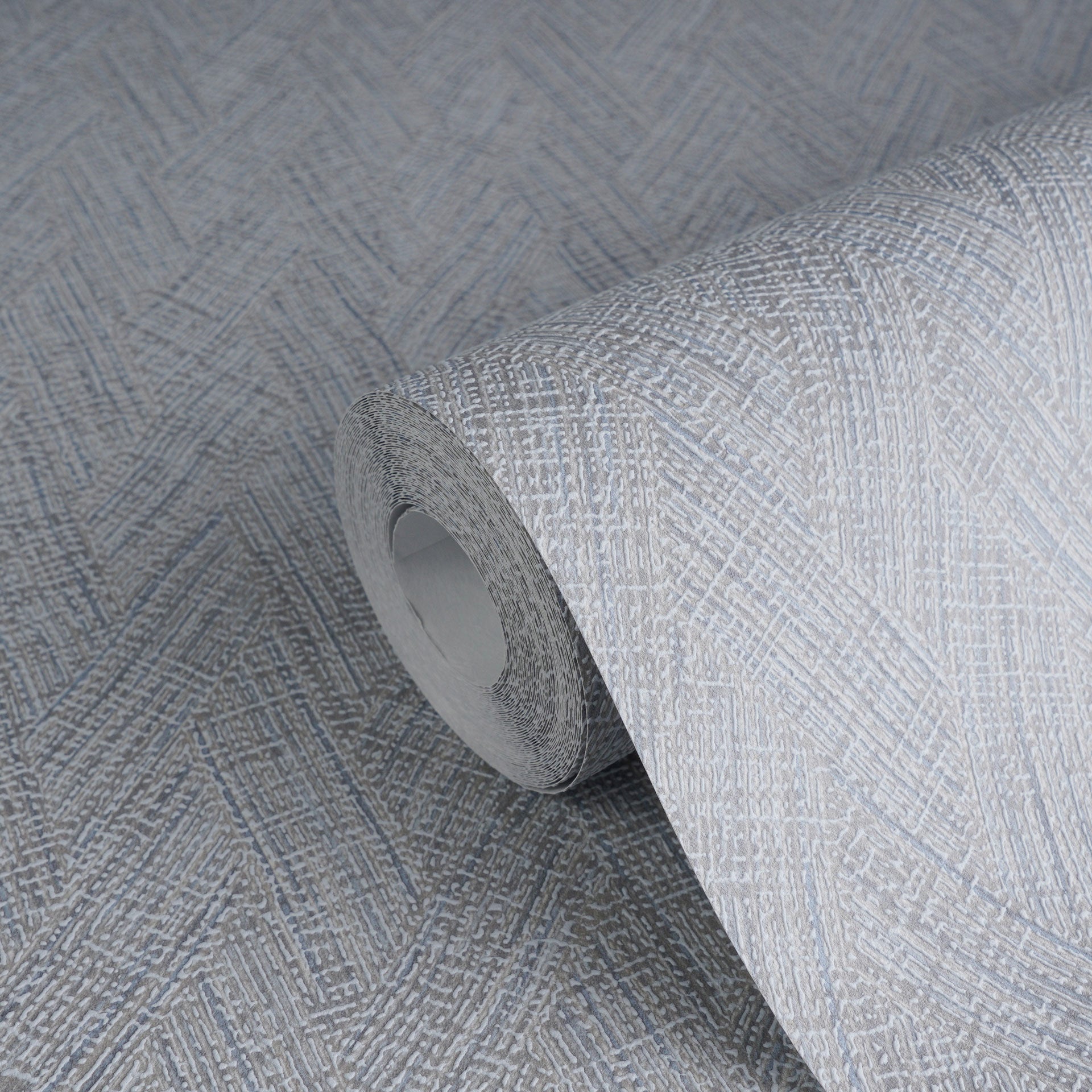 Hochwertige Tapete aus der Kollektion Hygge III in Blau