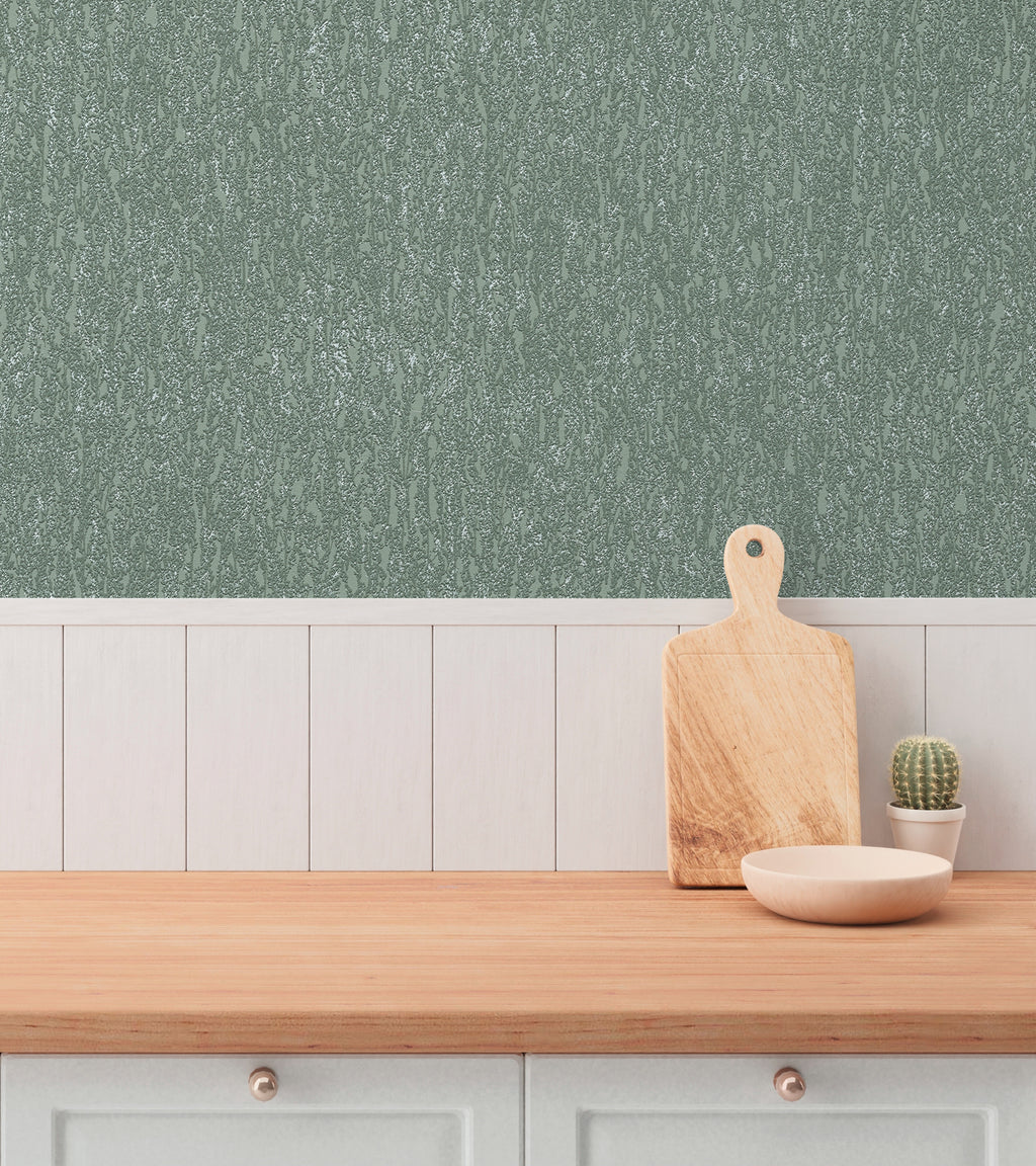 Hochwertige Tapete aus der Kollektion Hygge III in Grün