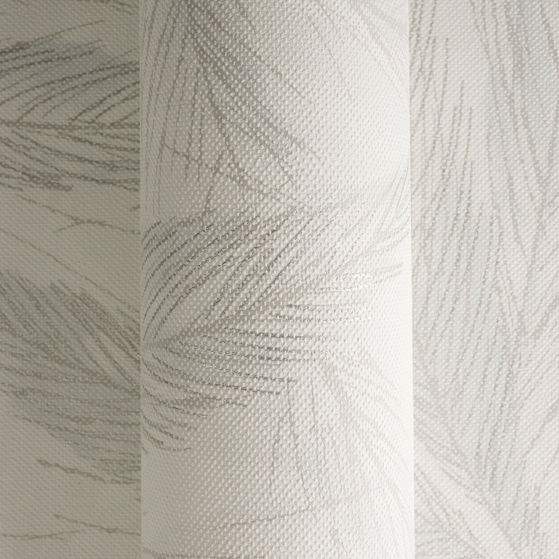 High-quality Non-Woven Wallpaper White Natural