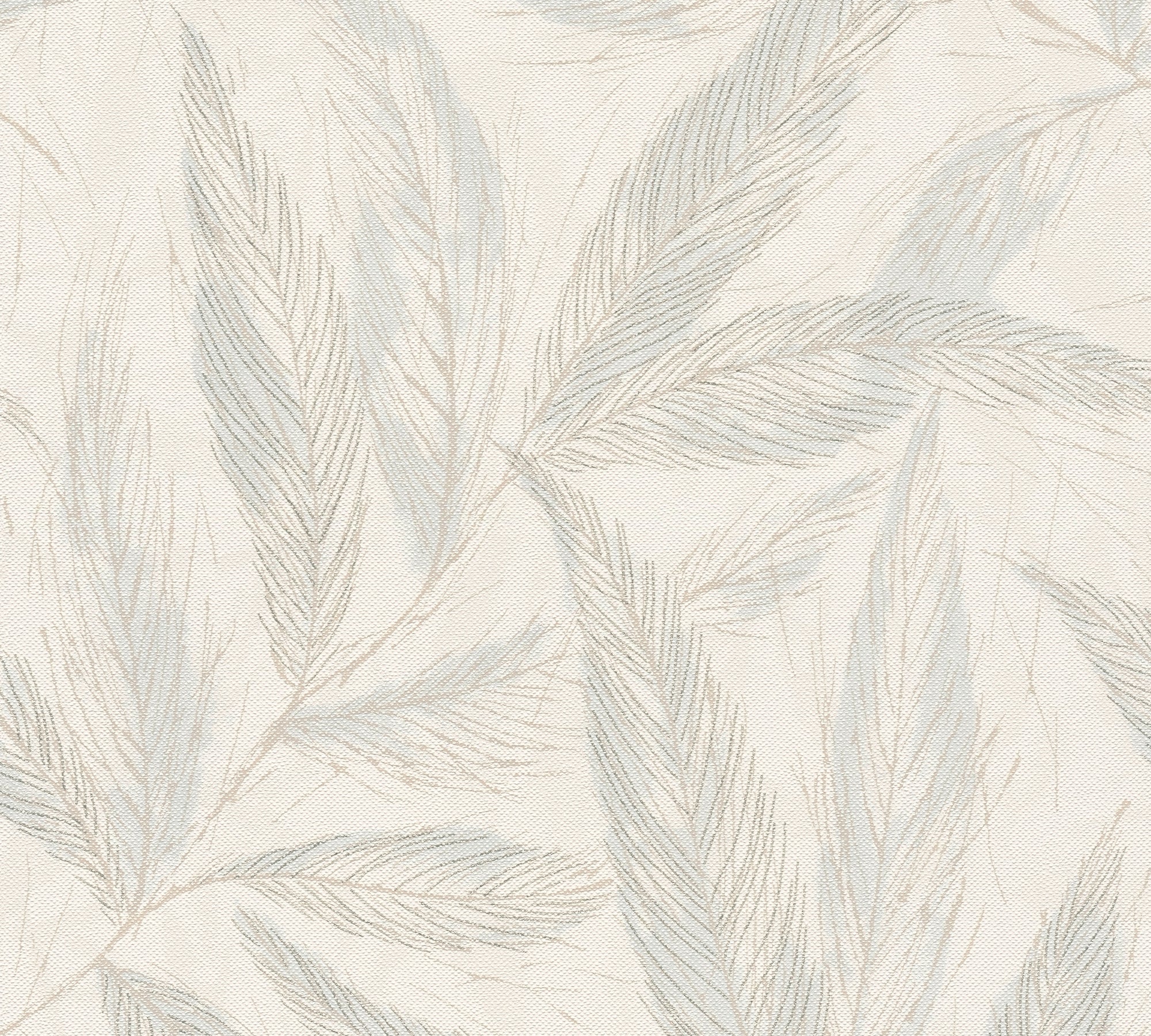 High-quality Non-Woven Wallpaper White Natural