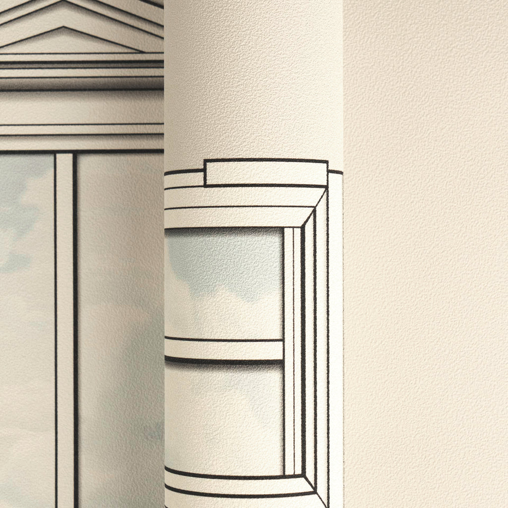 Versace 6-Vliestapete Vinyltapete Beige Medusakopf