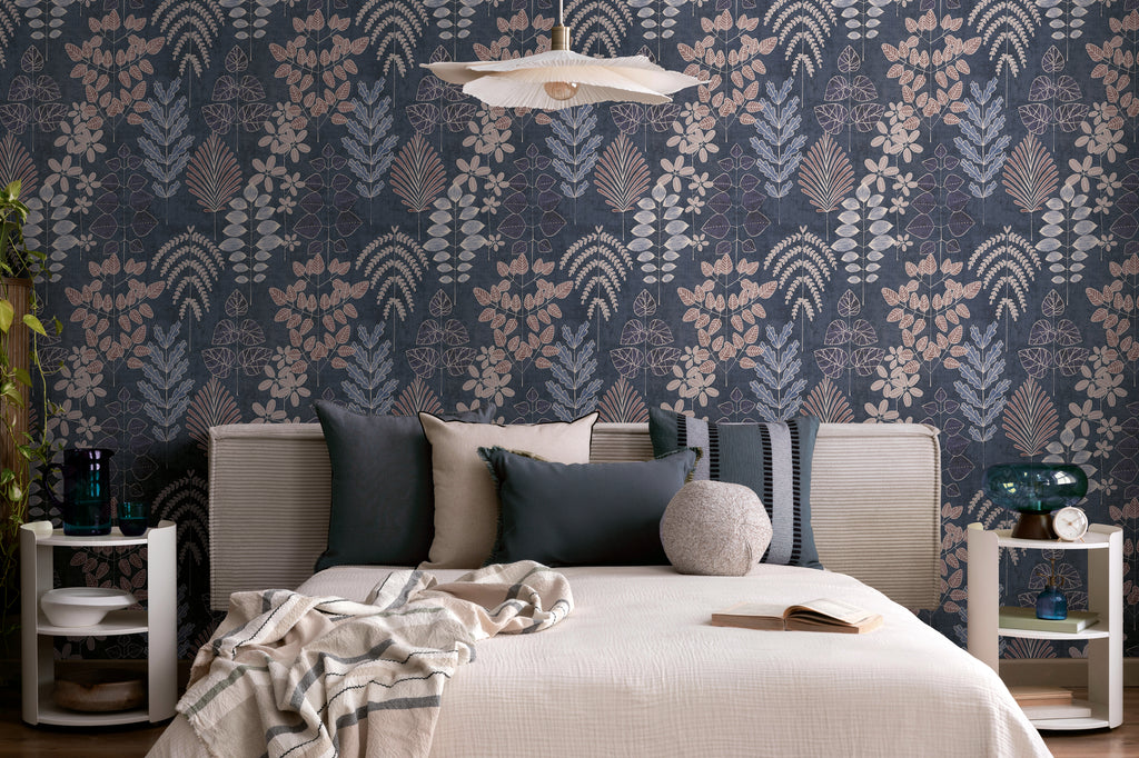 Hochwertige Tapete aus der Kollektion Nordic Feeling in Blau