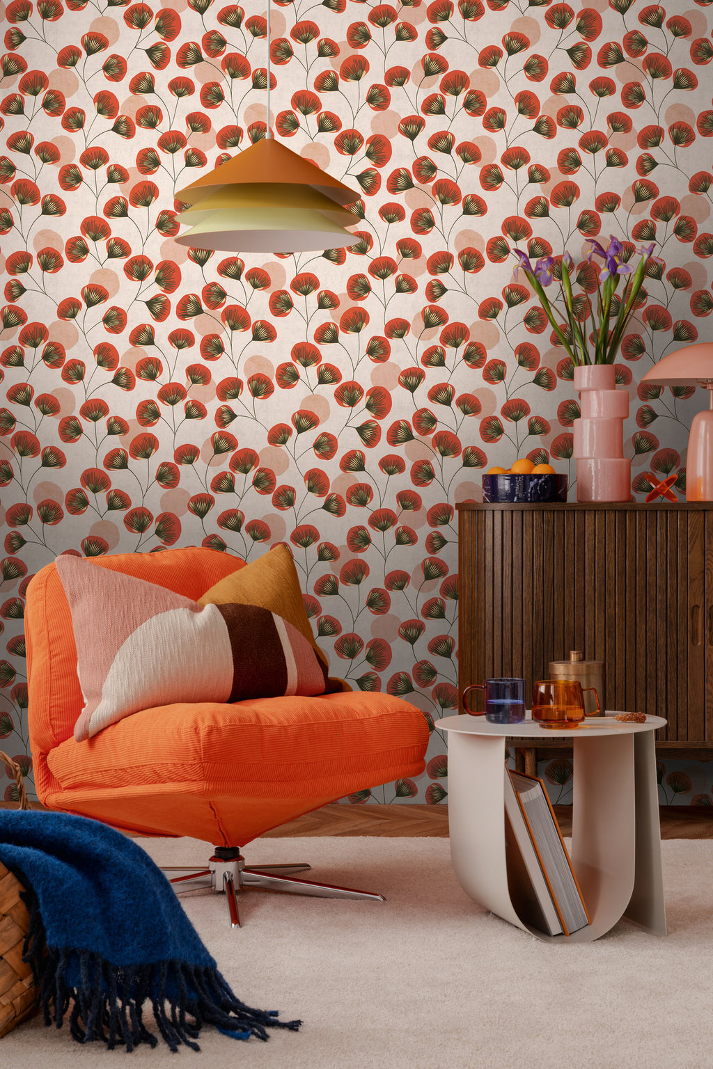 Hochwertige Tapete aus der Kollektion Nordic Feeling in Grau