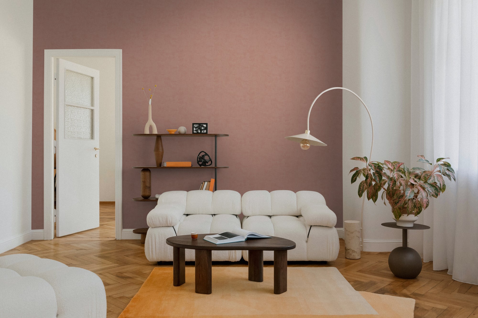 Hochwertige Tapete aus der Kollektion Nordic Feeling in Braun