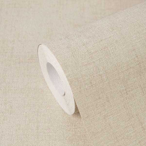 Cuba II-Vliestapete Vinyltapete Beige Unitapete