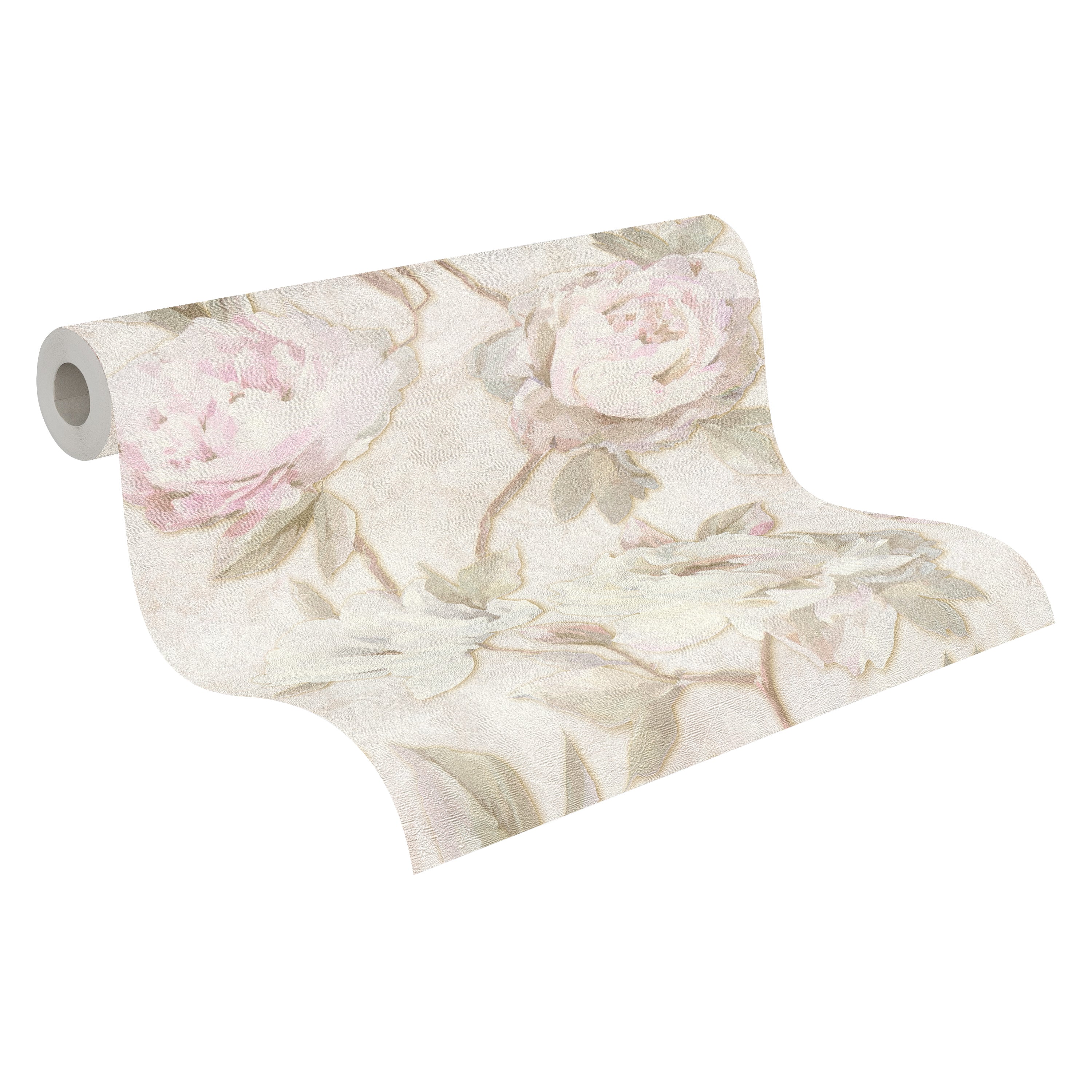 Hochwertige Tapete aus der Kollektion Pintwalls III in Creme