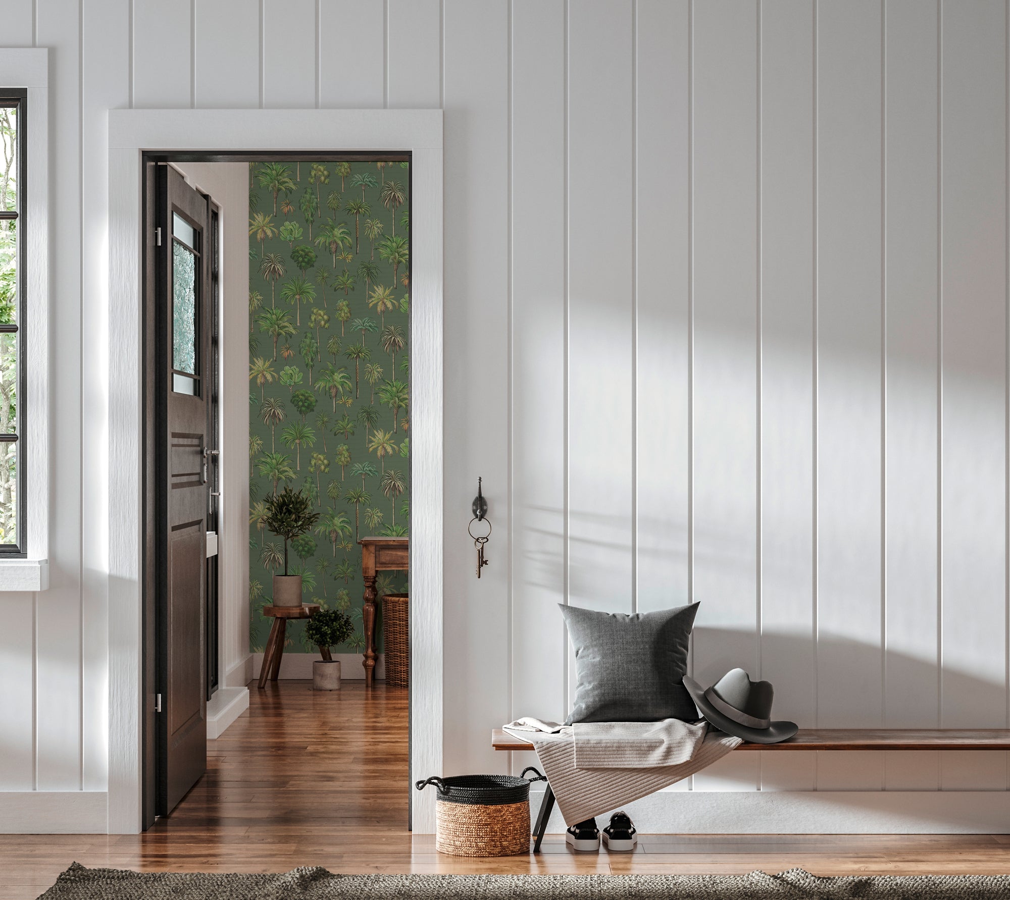 Hochwertige Tapete aus der Kollektion Pintwalls III in Grün