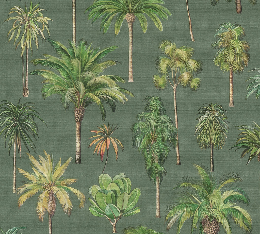 Hochwertige Tapete aus der Kollektion Pintwalls III in Grün