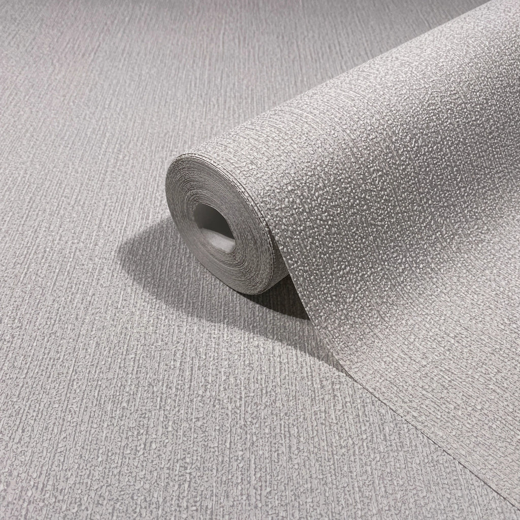 Vliestapete grau, beige einfarbig