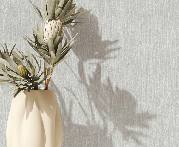 Vliestapete beige einfarbig