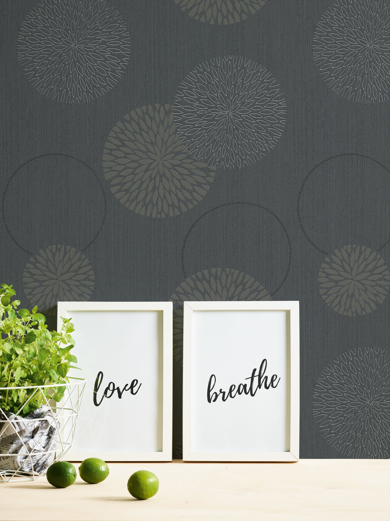 Hochwertige Tapete aus der Kollektion Casual Living in Grau