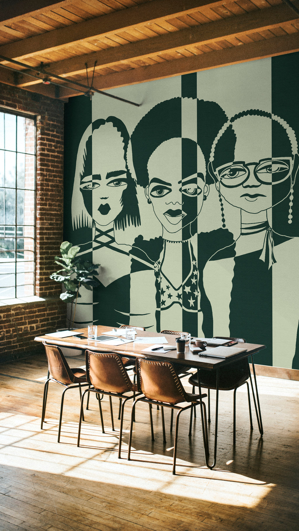 Papel pintado fotográfico en impresión digital 