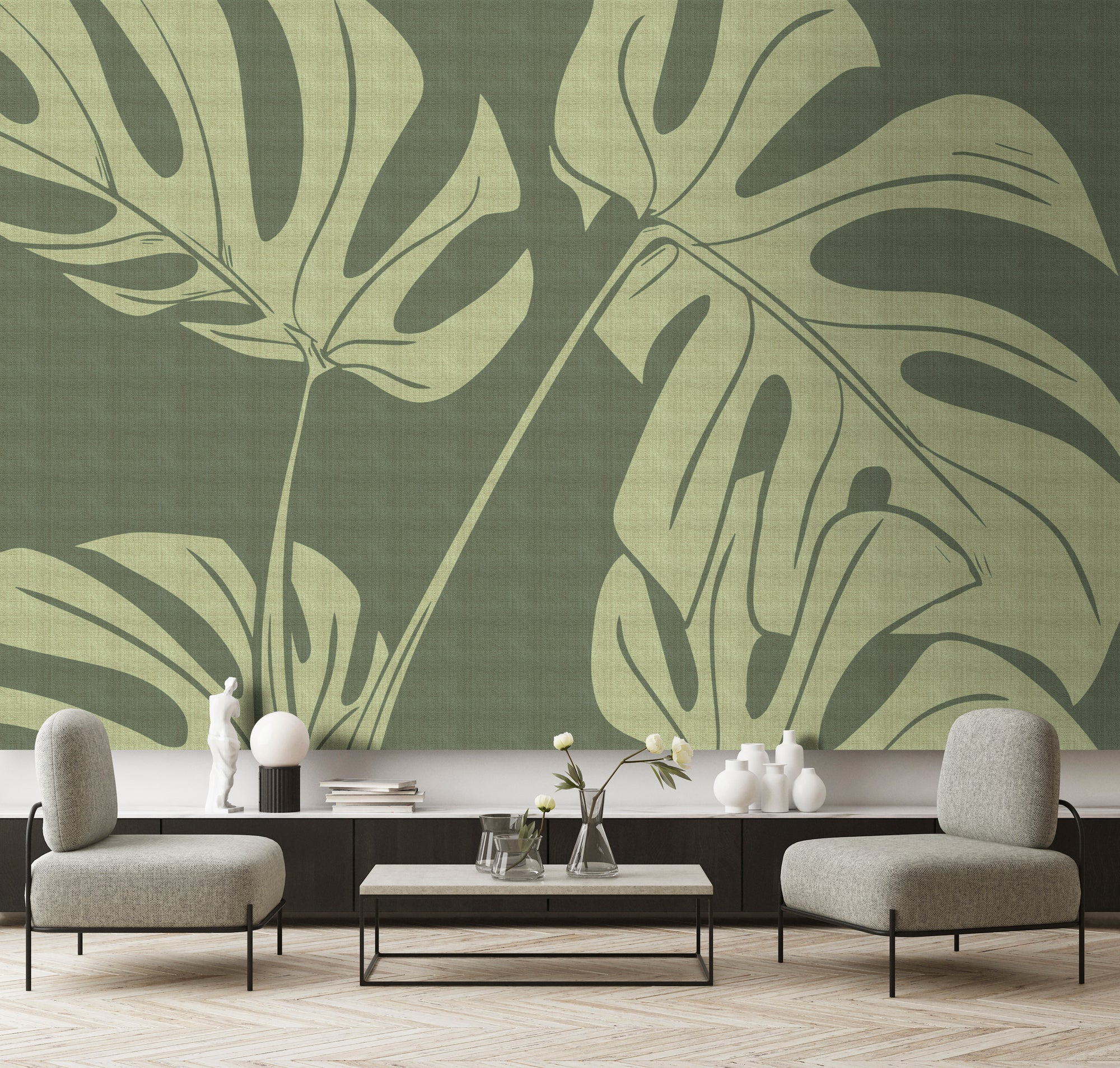 Papel pintado fotográfico en impresión digital 