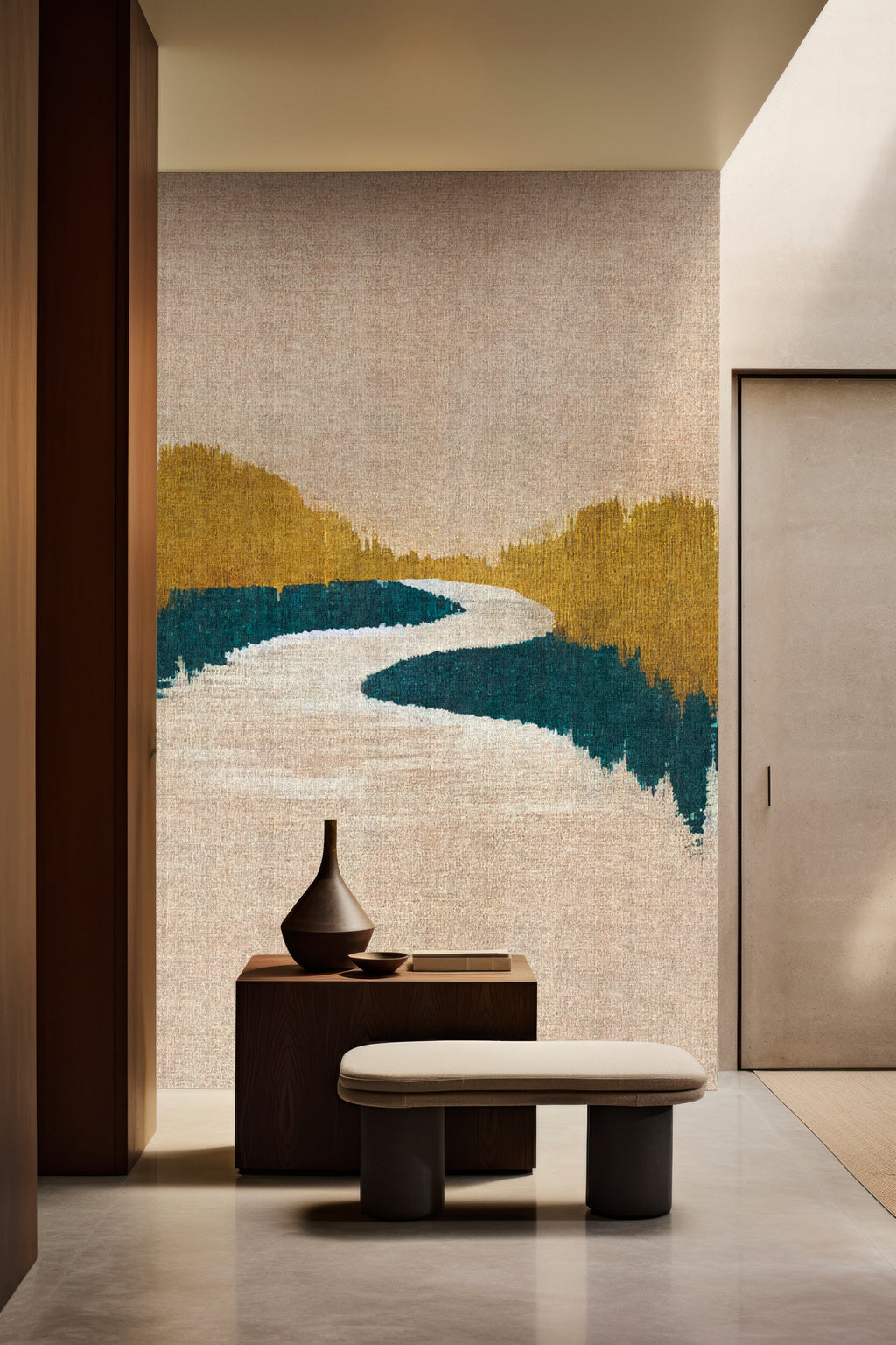 Papel pintado fotográfico en impresión digital 