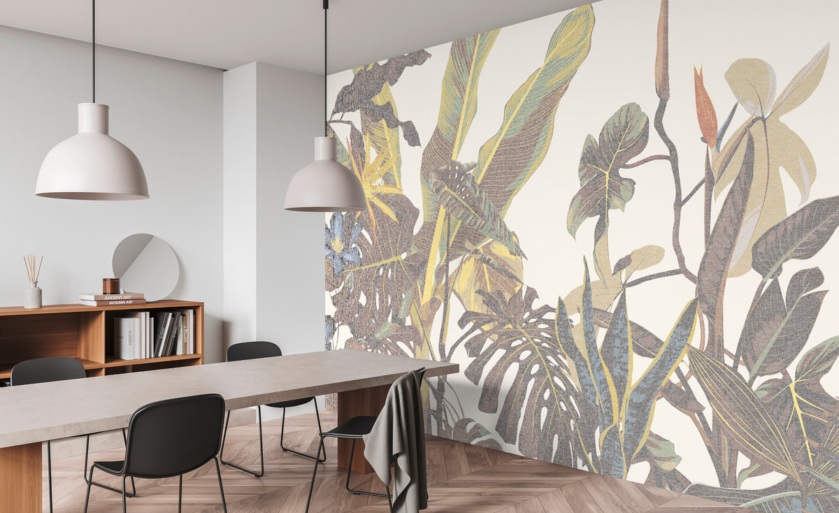 Photo Wallpaper in Digital Print Photo Wallpaper Green Jungle