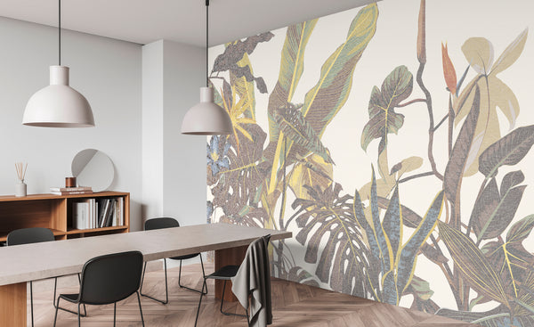 Photo Wallpaper in Digital Print Photo Wallpaper Green Jungle