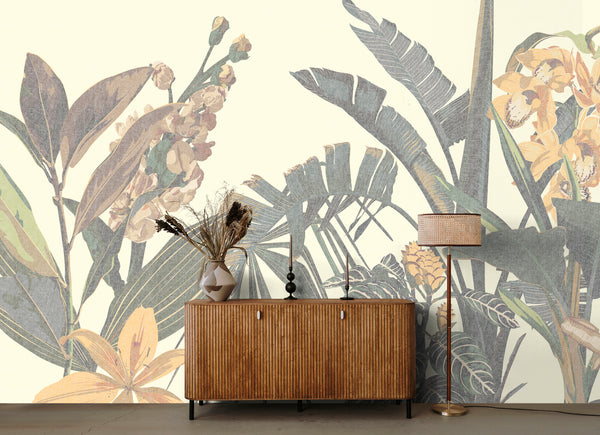 Photo wallpaper with digital print Green Plants Photo Wallpaper