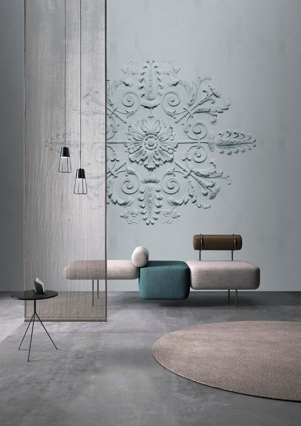 Photo wallpaper in digital print 