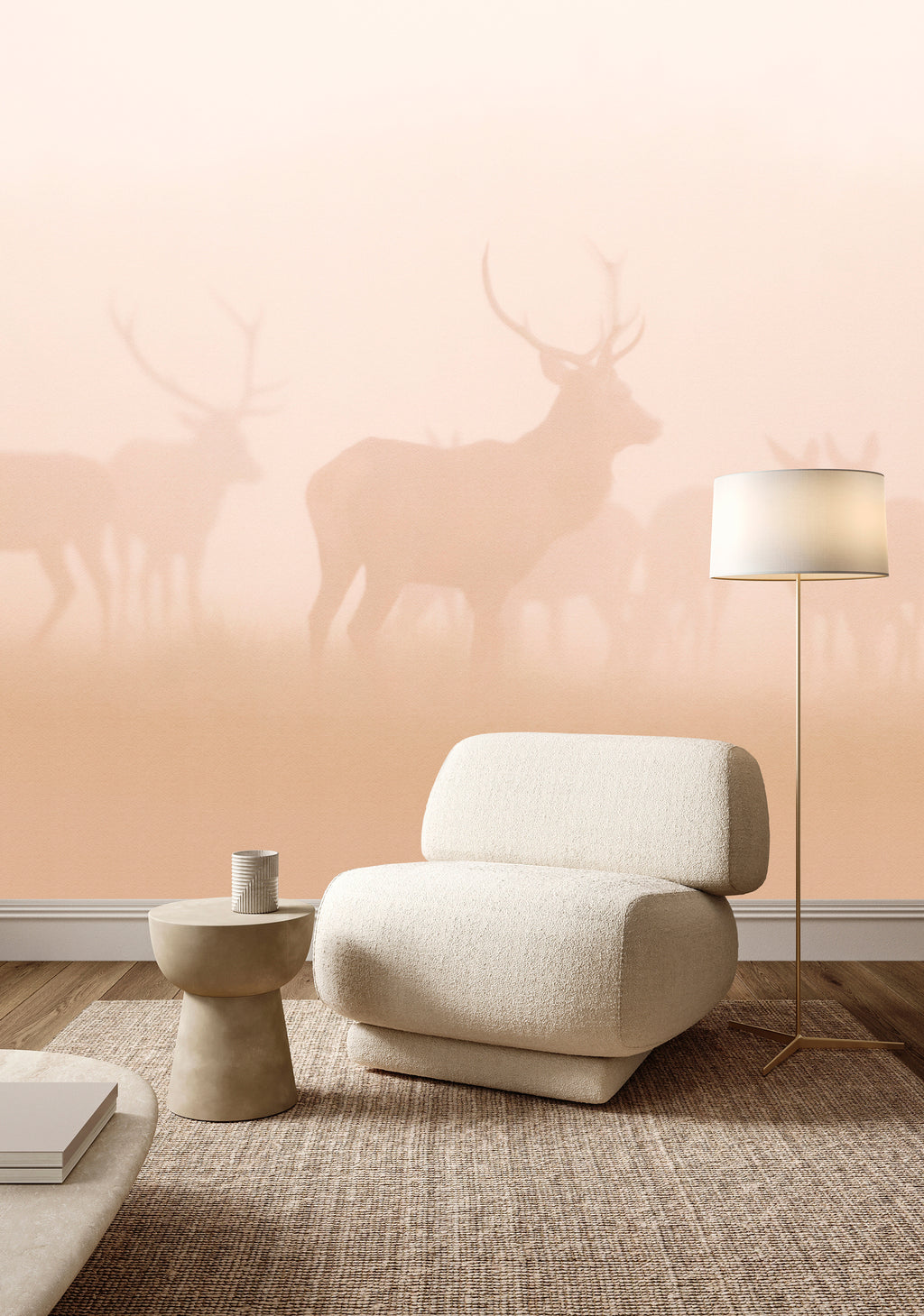 Papel pintado fotográfico en impresión digital 